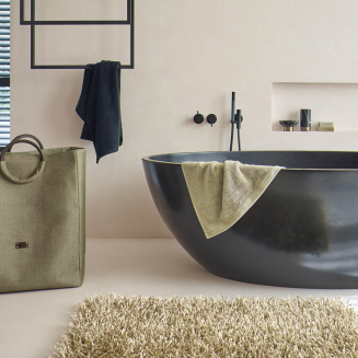  Aquanova Nero Black bathroom mug - 2