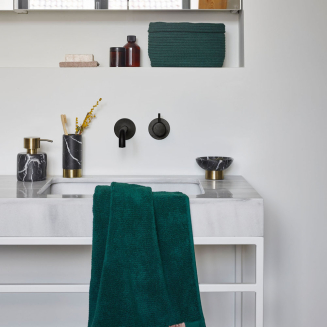  Aquanova Nero Black bathroom mug - 4