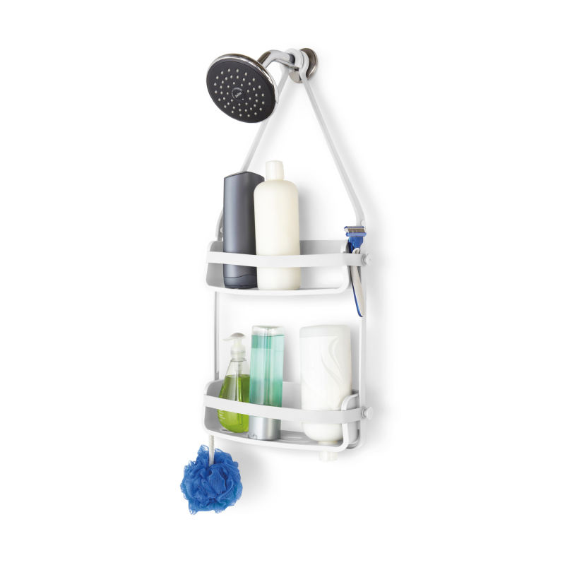  Umbra Flex white shower shelf