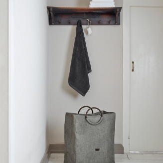 Kosz na pranie Aquanova Jada Silver Grey - 3
