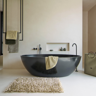 Kosz na pranie Aquanova Jada Silver Grey - 5