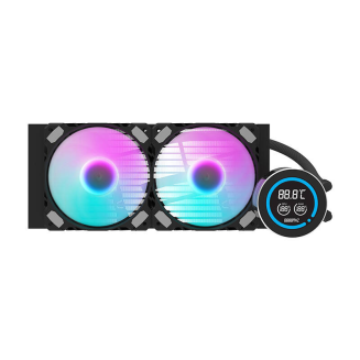  DARKFLASH DN-D240 120mm CPU Water Cooler (Black) - 2