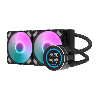  DARKFLASH DN-D240 120mm CPU Water Cooler (Black)