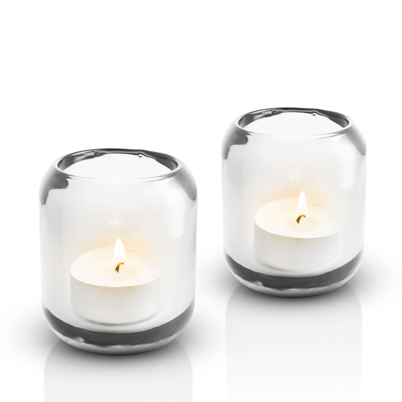 Świecznik na tealight Eva Solo Acorn Clear 2 szt. | CENA WINTER HYGGE