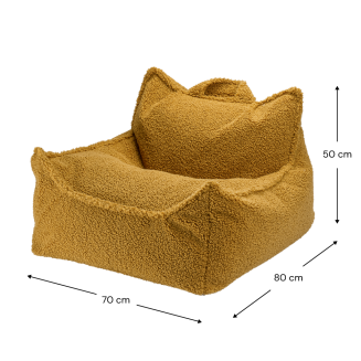 Fotel dziecięcy Wigiwama Beanbag Chair Maple - 7