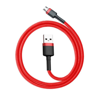 Kabel USB do Micro USB Baseus Cafule 1.5A 2m (czerwony) - 3