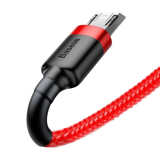 Kabel USB do Micro USB Baseus Cafule 1.5A 2m (czerwony) - 5