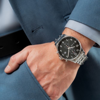 Zegarek Męski PAUL LORENS PL20002B-1C1 + BOX - 4