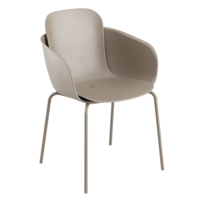 Krzesło ogrodowe SACKit Chair No. One S2 Taupe | Taupe