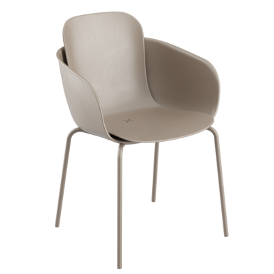 Krzesło ogrodowe SACKit Chair No. One S2 Taupe | Taupe