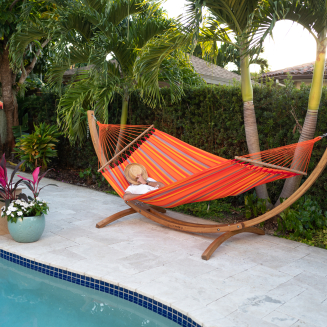  La Siesta Alisio toucan double hammock - 3