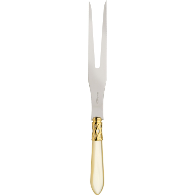 Widelec do pieczeni Casa Bugatti Aladdin Ivory/Gold