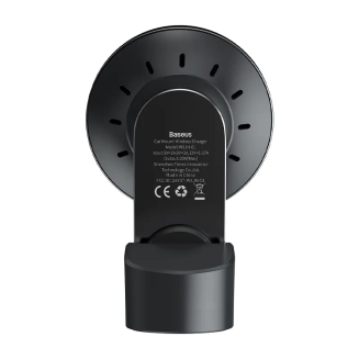 Uchwyt samochodowy BASEUS Big Energy Qi 15W do iPhone 12/13 (czarny) - 5