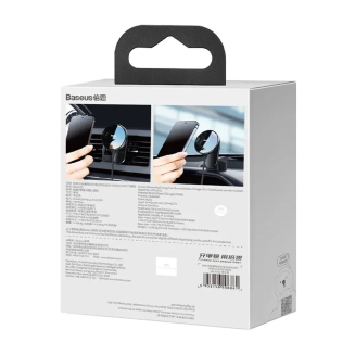 Uchwyt samochodowy BASEUS Big Energy Qi 15W do iPhone 12/13 (czarny) - 8
