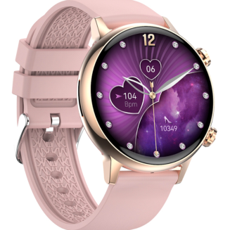 Smartwatch Damski RUBICON RNCF09 Rose Gold/Pink SMARUB234 - 3