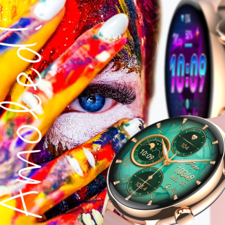 Smartwatch Damski RUBICON RNCF09 Rose Gold/Pink SMARUB234 - 5