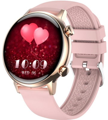 Smartwatch Damski RUBICON RNCF09 Rose Gold/Pink SMARUB234