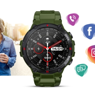 Smartwatch GIEWONT Zielony GW430-3 - 5