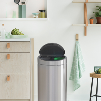  Touch Bin 23+10l, brushed steel - 6