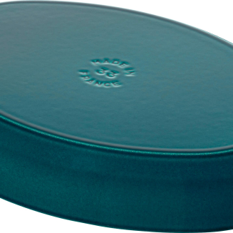  Staub oval cast iron fish roaster - 2.8 ltr, Marine - 4