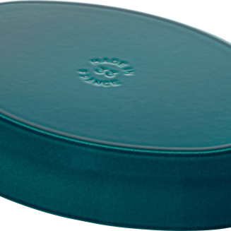Owalna żeliwna brytfanna do ryb Staub - 2.8 ltr, Morski - 4