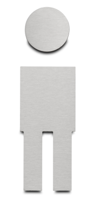 Szyld Keilbach Picto toaleta męska | SZYBKA WYSYŁKA 24H