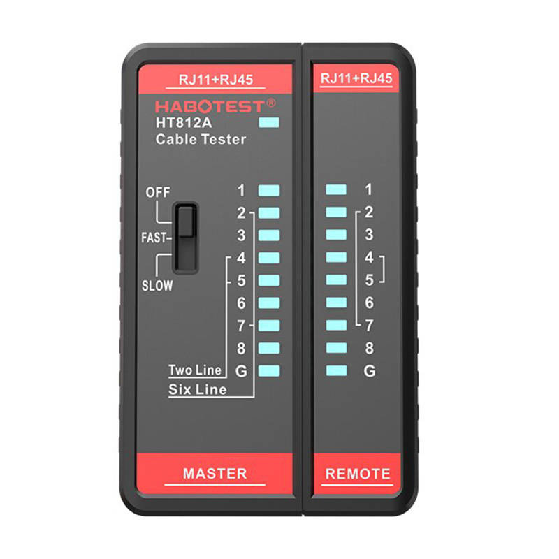 Tester przewodów HABOTEST HT812A RJ11/RJ45