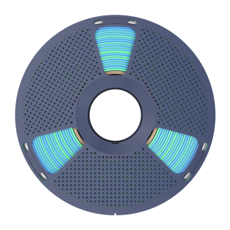 Filament SUNLU PLA+ Silk Dual Color 1.75mm 1kg (blue-green) - 3