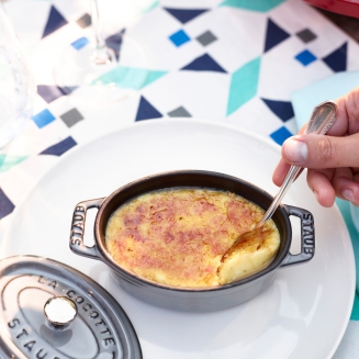 Mini garnek żeliwny owalny Staub - 250 ml, Grafitowy - 3