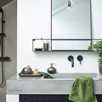  Aquanova Ugo Vintage bronze bathroom tray - 3