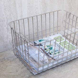 Kosz druciany Mette Ditmer STORE-IT Chrome M - 3