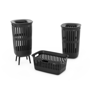 Kosz na pranie Brabantia Collet-It 40l Black - 5