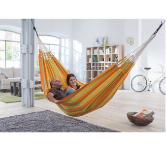Hamak La Siesta Carolina citrus podwójny - 4