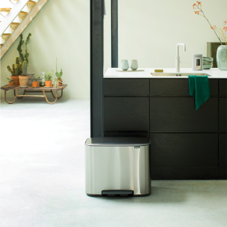 Kosz na śmieci pedałowy Brabantia BO 11+23l stalowy - 4