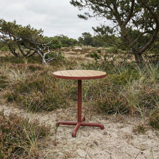 Stolik ogrodowy SACKit Kirra Café Table Chestnut ∅70 cm - 5