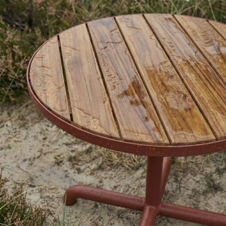 Stolik ogrodowy SACKit Kirra Café Table Chestnut ∅70 cm - 6