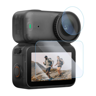  PULUZ Tempered Glass Protector and Lens Film for DJI Osmo Nano - 2