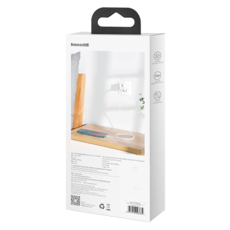  BASEUS Simple Wisdom USB-A-micro USB cable 1.5m 2pcs (white) - 12