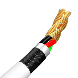 Kabel BASEUS Simple Wisdom USB-A-micro USB 1.5m 2szt. (biały) - 4