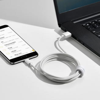  BASEUS Simple Wisdom USB-A-micro USB cable 1.5m 2pcs (white) - 10