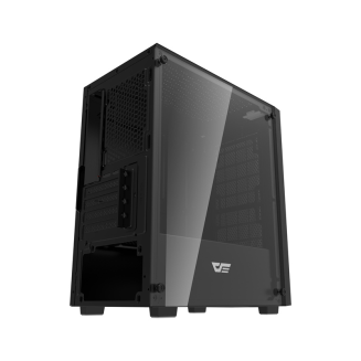  DARKFLASH M305 Mesh Fanless Computer Case (Black) - 10