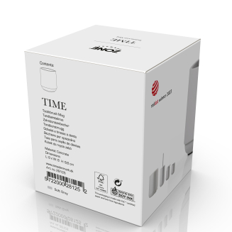 Kubek łazienkowy Zone Denmark Time Soft Grey - 3
