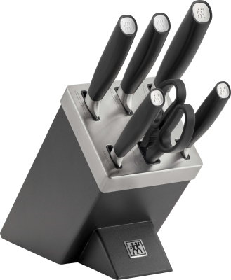  Set of 5 knives in a self-sharpening block Zwilling All * Star - Silver