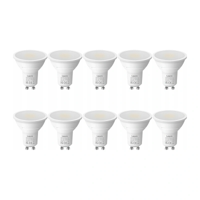 Żarówka LED LEPRO 200081-DW-EU-10 GU10 4,5W 345lm 6500K 100° 10 szt.