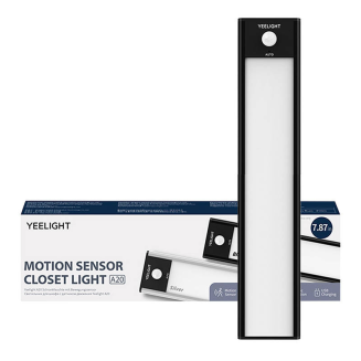 Lampka do szafy YEELIGHT Closet Light 20cm 2700K (czarna) - 2