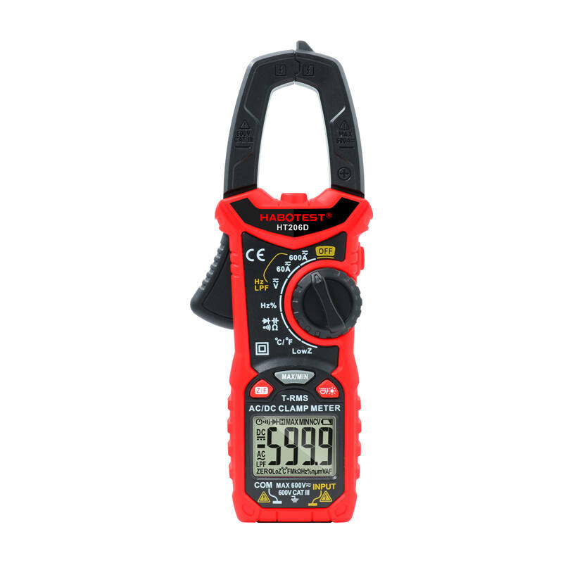 Miernik cęgowy HABOTEST HT206D True RMS NCV LPF