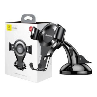 Uchwyt samochodowy BASEUS Osculum grawitacyjny (czarny) - 4