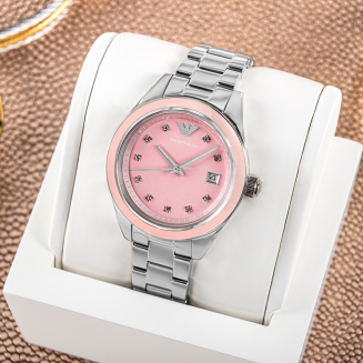 Zegarek Damski EMPORIO ARMANI Leo AR11546 + BOX - 5