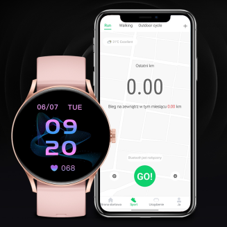 Smartwatch Gravity Różowy GT2-1 PRO - 7