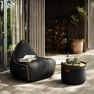 Pufa SACKit Cobana Pouf black - 3